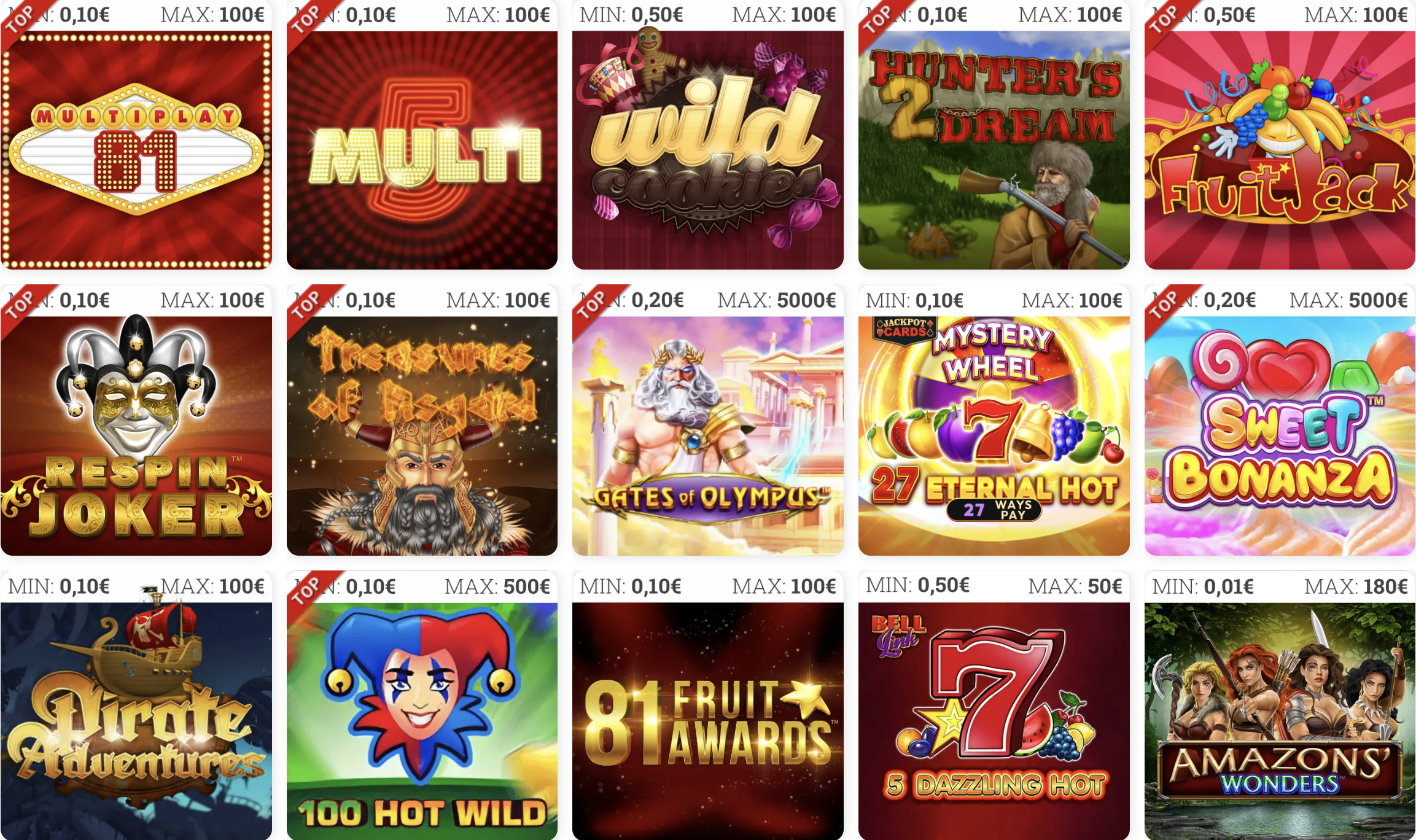 MonacoBet Games
